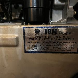 Photo of IBM TYPEWRITER 