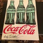 Andy Warhol Coca Cola Painting- Not a print or lithograph. Original Painting