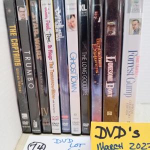 Photo of Movie DVD LOT 10 STAR WARS THE CAPTAINS Ringo TOMORROW SHOW Vintage Collection