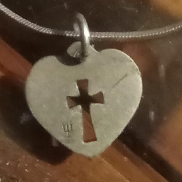 Photo of James Avery Heart cross pendant