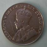 CANADA 1934 5 Cent Coin