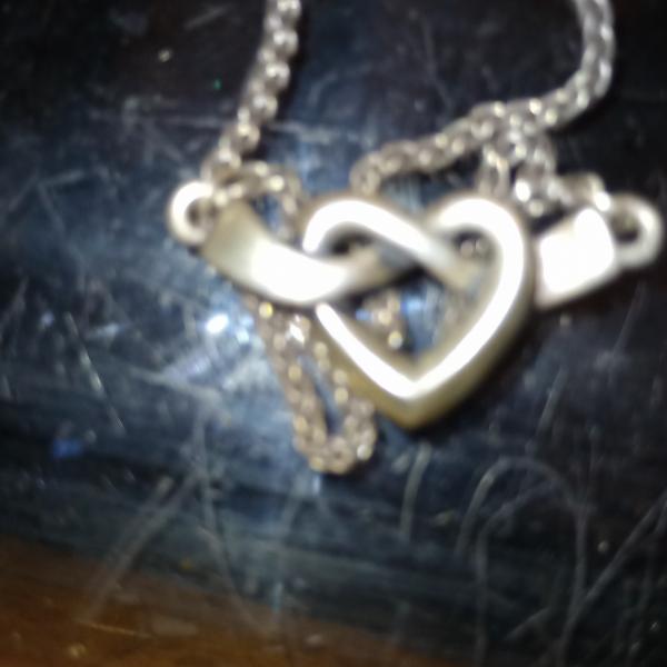 Photo of James Avery Knotted Heart necklace