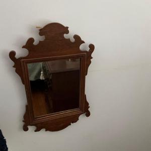 Photo of 1809 Small Mahogany Chippendale Mirror