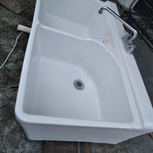 Photo of 1963 Earthenware Sink gorgeous! 13 inches deep