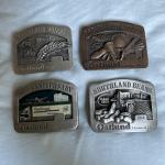 Limited edition belt buckles