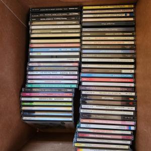 Photo of Box lot of Music CD's