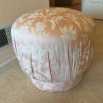 Fabric seat or pouf