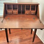 Lot #182  Contemporary Drop Front Desk - 1 drawer