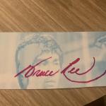 Bruce Lee Signed Autograph