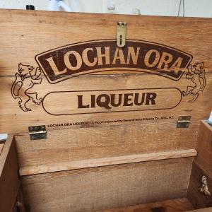 Photo of Vintage Lochan Ora Liqueur Wooden Crate