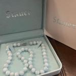 Stauer 10mm Aquamarine Necklace