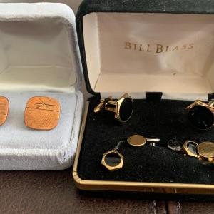 Photo of Vintage & Bill Blass Cufflinks Lot