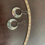 Vintage Sterling Bracelet & Earrings