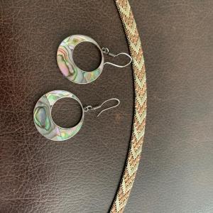 Photo of Vintage Sterling Bracelet & Earrings