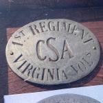 Virginia 1st Regiment Confederate Civil War Relic