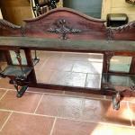 Rococo? Antique bar top/ mantle topper