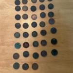 Lot of 43 Indian Head Pennies