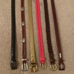 Brighton, Talbots, Liz Claiborne & More Leather Ladies Belts (FR-HS)