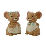 Vintage Ceramic Mice Shakers