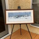 Lot 176R:  Wintery Scene, Signed & Numbered Print