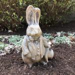 LOT 163M: Mr. Rabbit Garden Statue