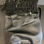 LOT 218: Victoria's Secret Backpack + Aldo Suede Fringe Purse