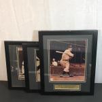 LOT 154M: New York Yankees Photographs featuring Joe DiMaggio, Mickey Mantle, Te
