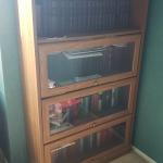 Barrister lawyer bookcase