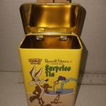 Russell Stover's Candies 1997 Looney Tunes Wile E. Coyote Surprise Tin