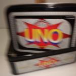Mattel Card Game UNO (25th Silver Anniversary) in tin Special Edition Incomplete