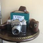 Voightlander Bassamatic Camera with original leather case