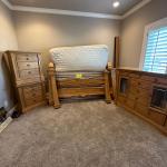 Lot 25: Elegant Alexander Julian King Bed Set