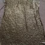 vintage Whiting and Davis chainmail halter top