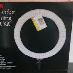 Sunpak 19" Bi-Color LED Ring Light Kit