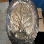 SILVER PPLATED COMMUNITY PLATTER