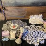 CRAFTING ITEMS AND HAND MADE DOILIES