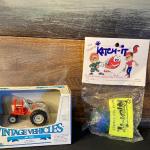 ERTL TRACTOR AND KETCH IT BALL