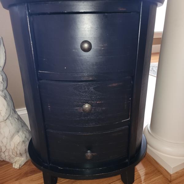 Photo of 3 drawer side table