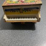 Vintage Ceramic Piano Cigarette and Ashtrays holder