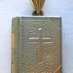 Religious Locket Containing The Lord's Prayer