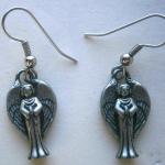 Pair of Vintage Angel Earrings,