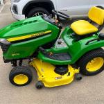 John Deere X570 riding lawn mower tractor