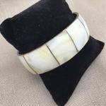 Vintage Mother of Pearl. Inlay Cuff
