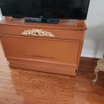 Painted Brown Console