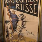 1899 Exposition Russe Champ De Mars Linen backed & framed