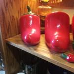 Red Pepper Canister set
