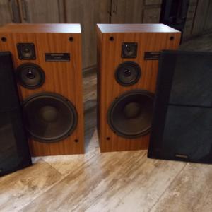 Photo of  VINTAGE “Kenwood” Floor Speakers, Pair of Model JL-680. - $175 (Flat Rock) 