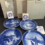 LOT 15: Royal Copenhagen Decorative Plates 1974-1977