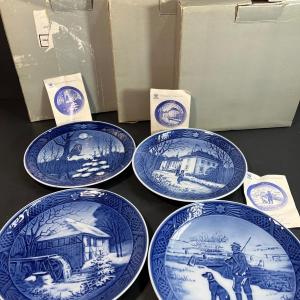 Photo of LOT 15: Royal Copenhagen Decorative Plates 1974-1977