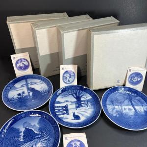 Photo of LOT 17: Royal Copenhagen Decorative Plates 1971-1973